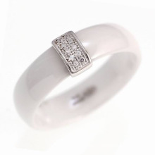 925 ювелирных изделий стерлингового серебра керамического кольца (R20003)